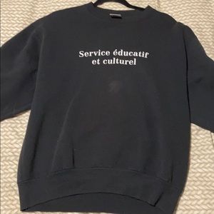 Vintage crew neck